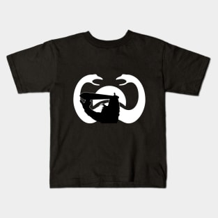 Two snakes facing each other Kids T-Shirt